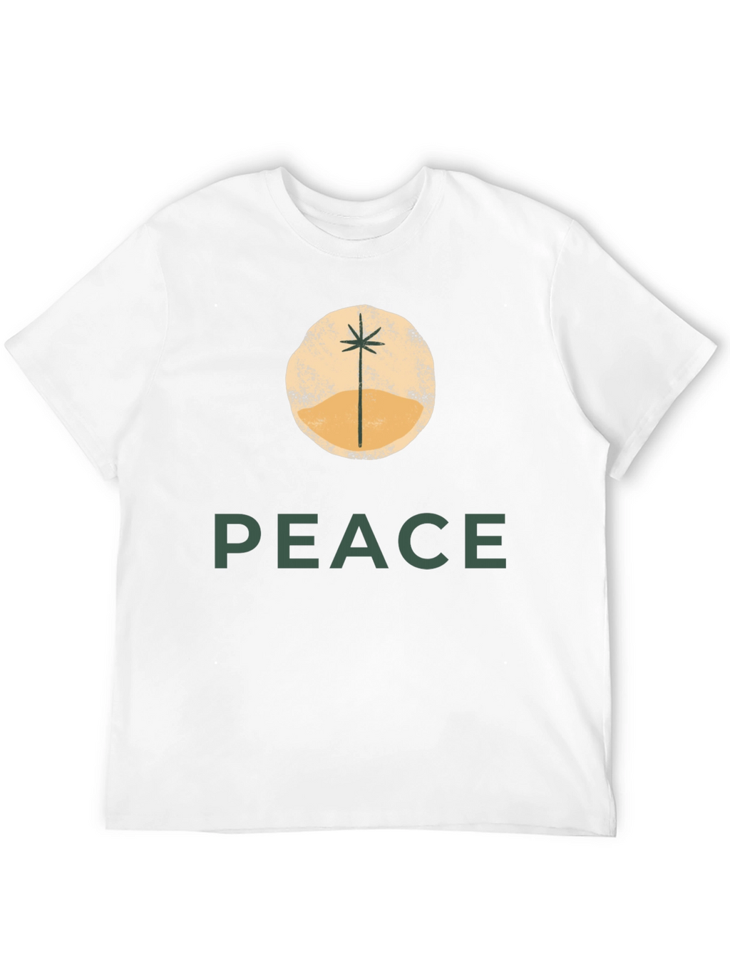 Peace Graphic Tee - Stylish Comfort