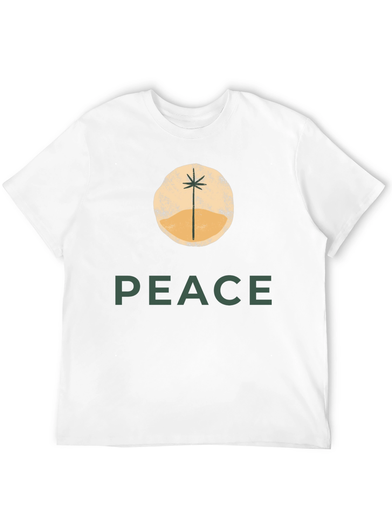 Peace Graphic Tee - Stylish Comfort