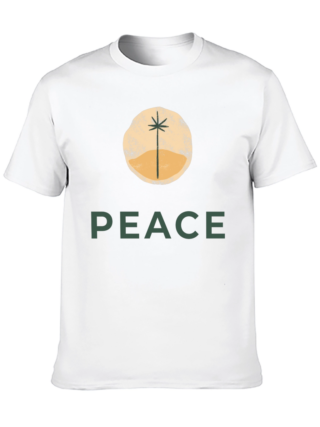 Peace Graphic Tee - Stylish Comfort