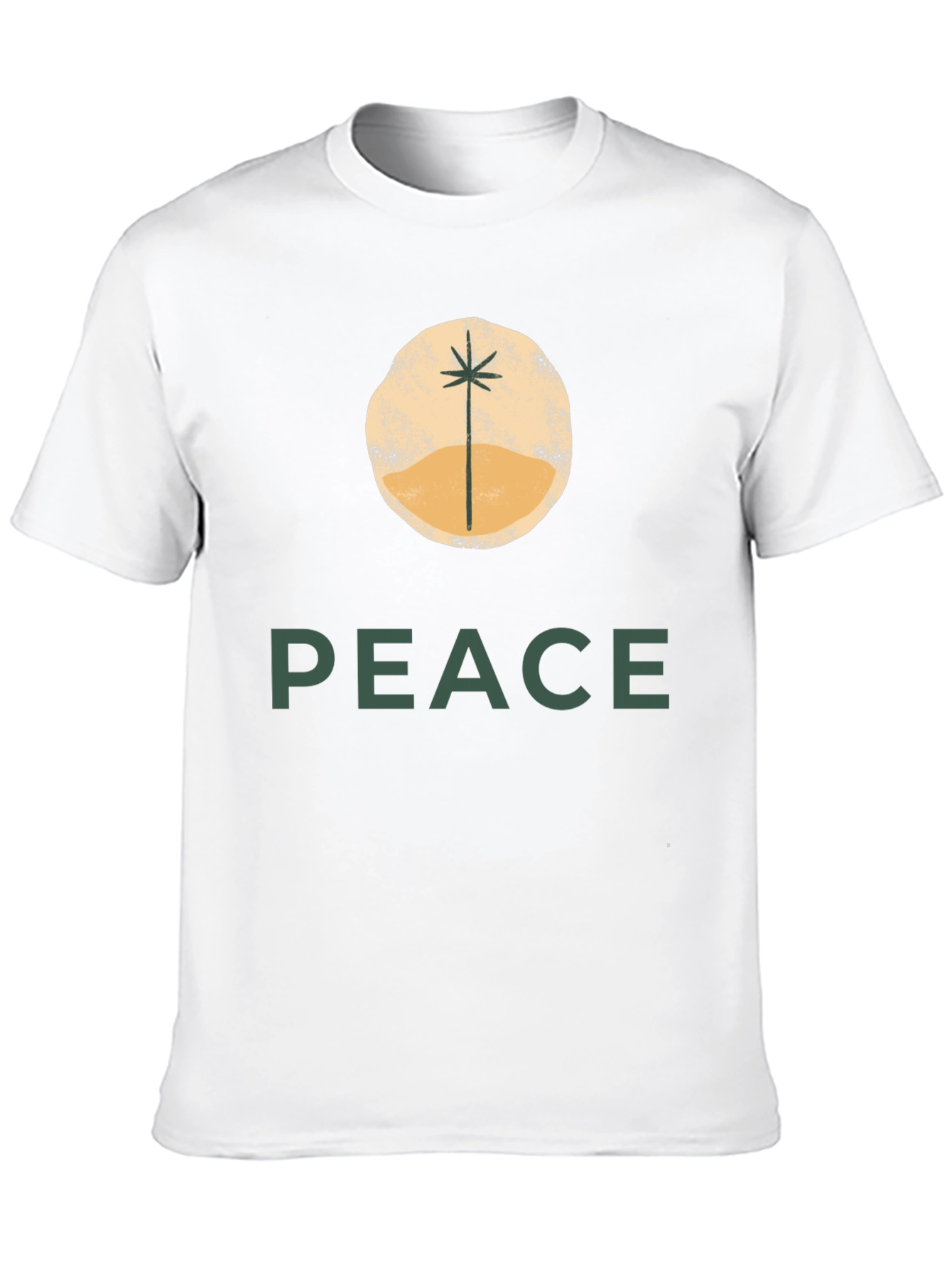 Peace Graphic Tee - Stylish Comfort