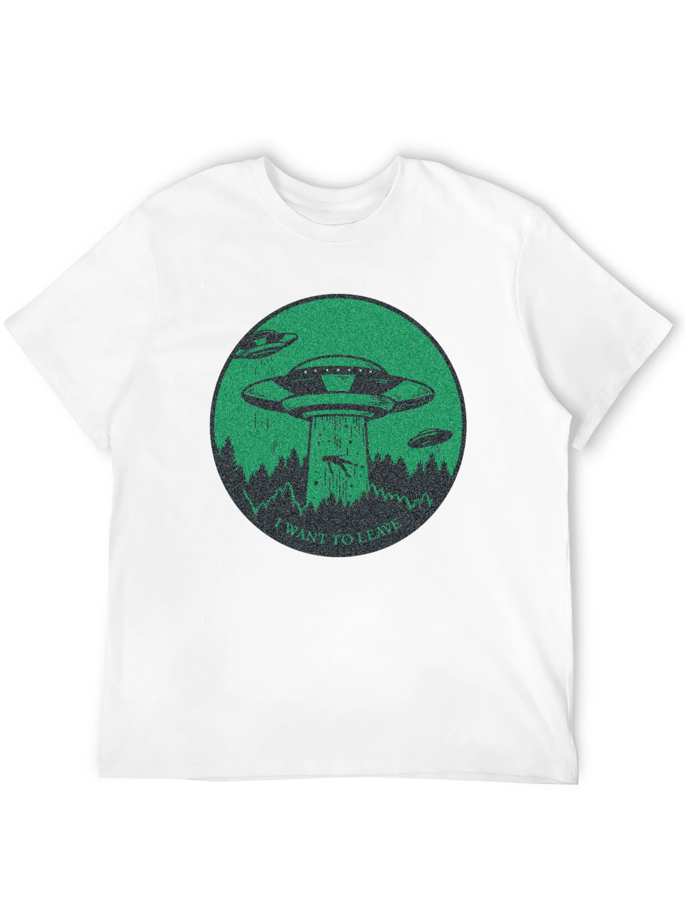 I Want To Leave Alien Abduction T-Shirt