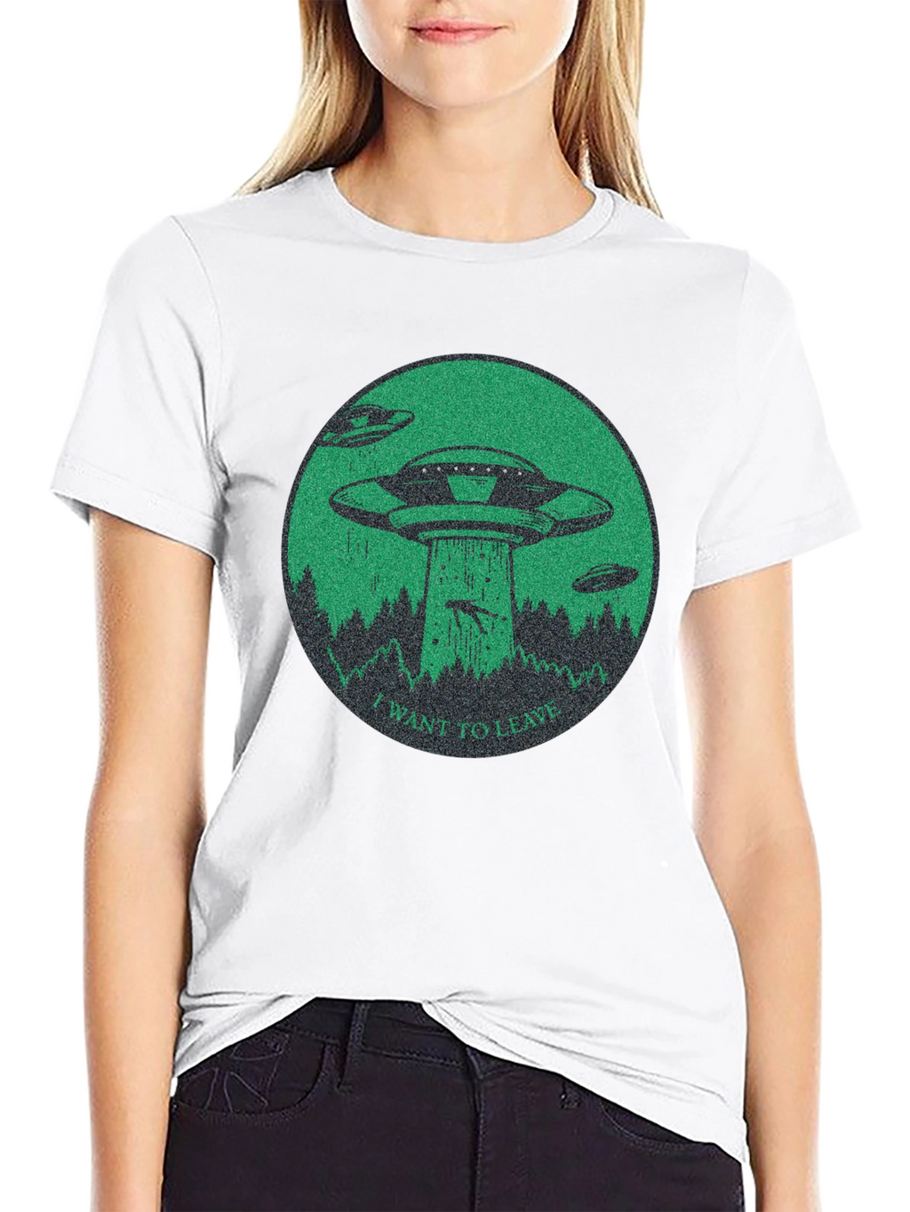 I Want To Leave Alien Abduction T-Shirt