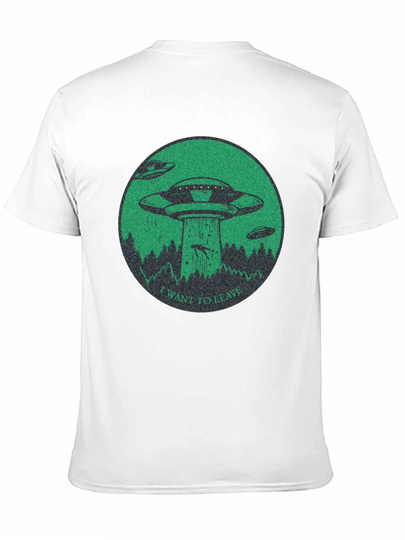 I Want To Leave Alien Abduction T-Shirt