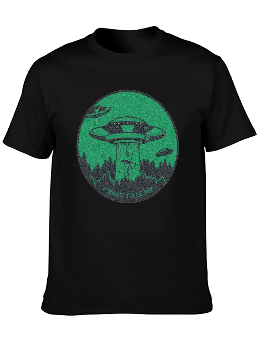 I Want To Leave Alien Abduction T-Shirt