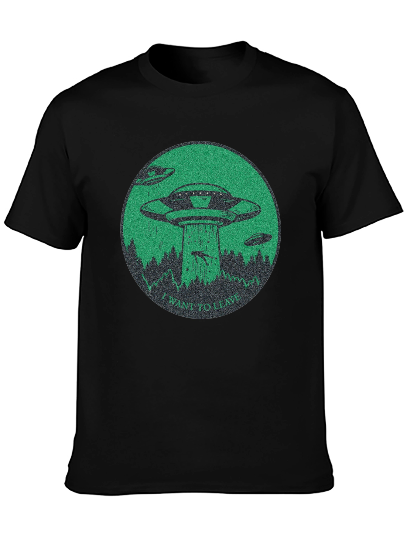 I Want To Leave Alien Abduction T-Shirt