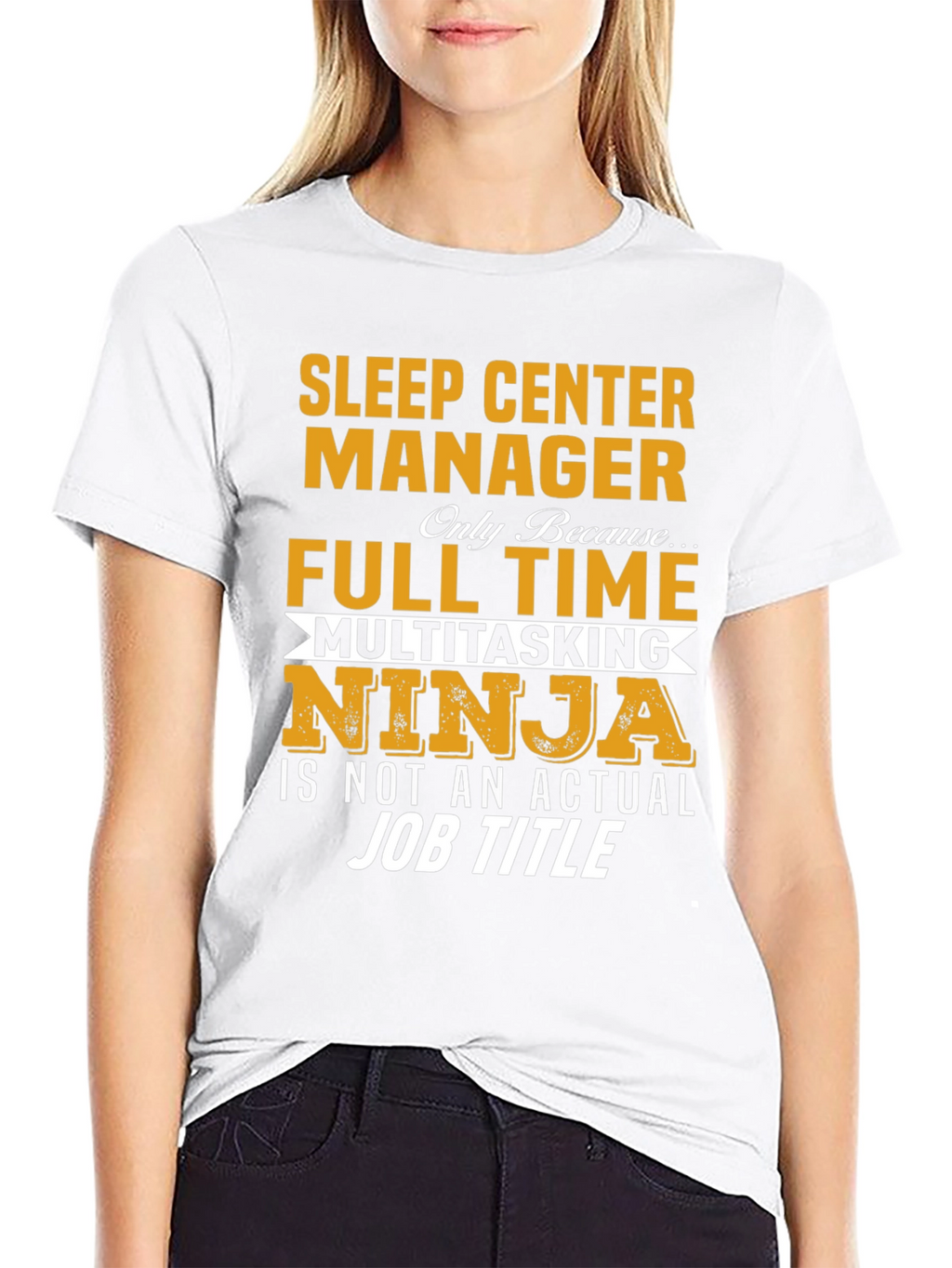 Sleep Center Manager Full Time Ninja T-Shirt