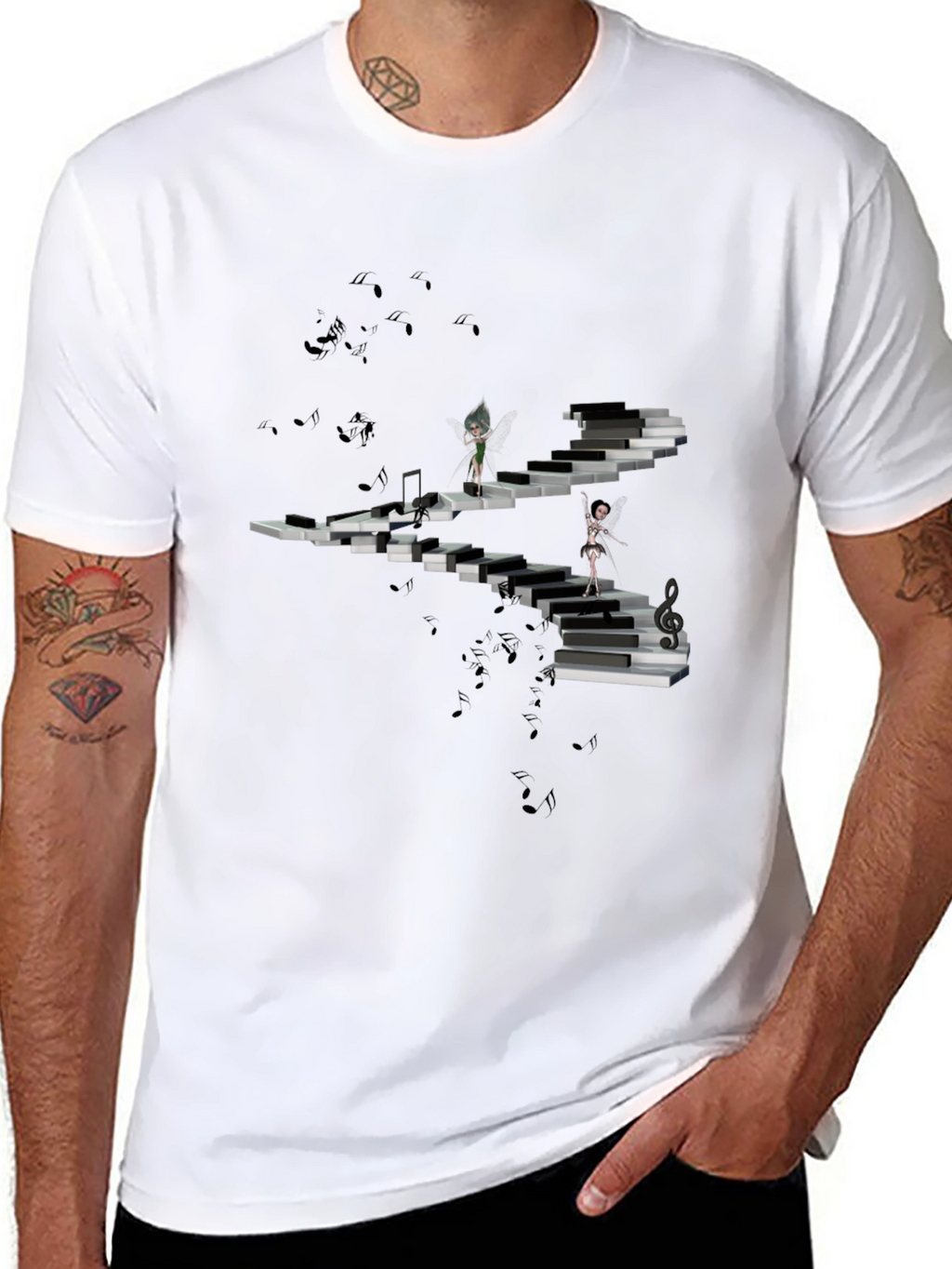 Piano Stairway T-Shirt