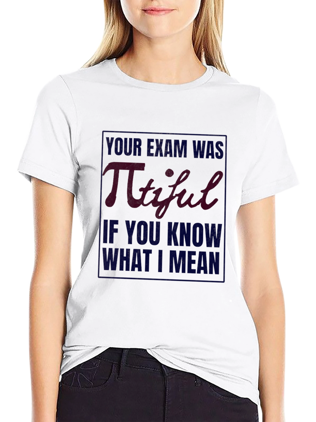 Pi-tiful Exam Pun T-Shirt - Black