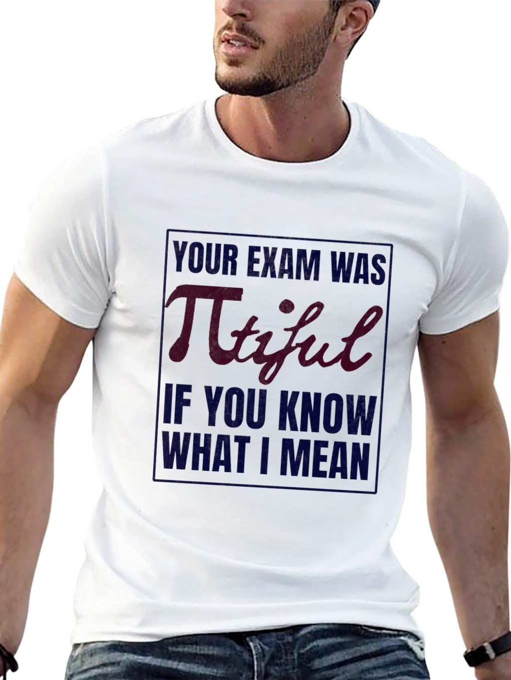 Pi-tiful Exam Pun T-Shirt - Black