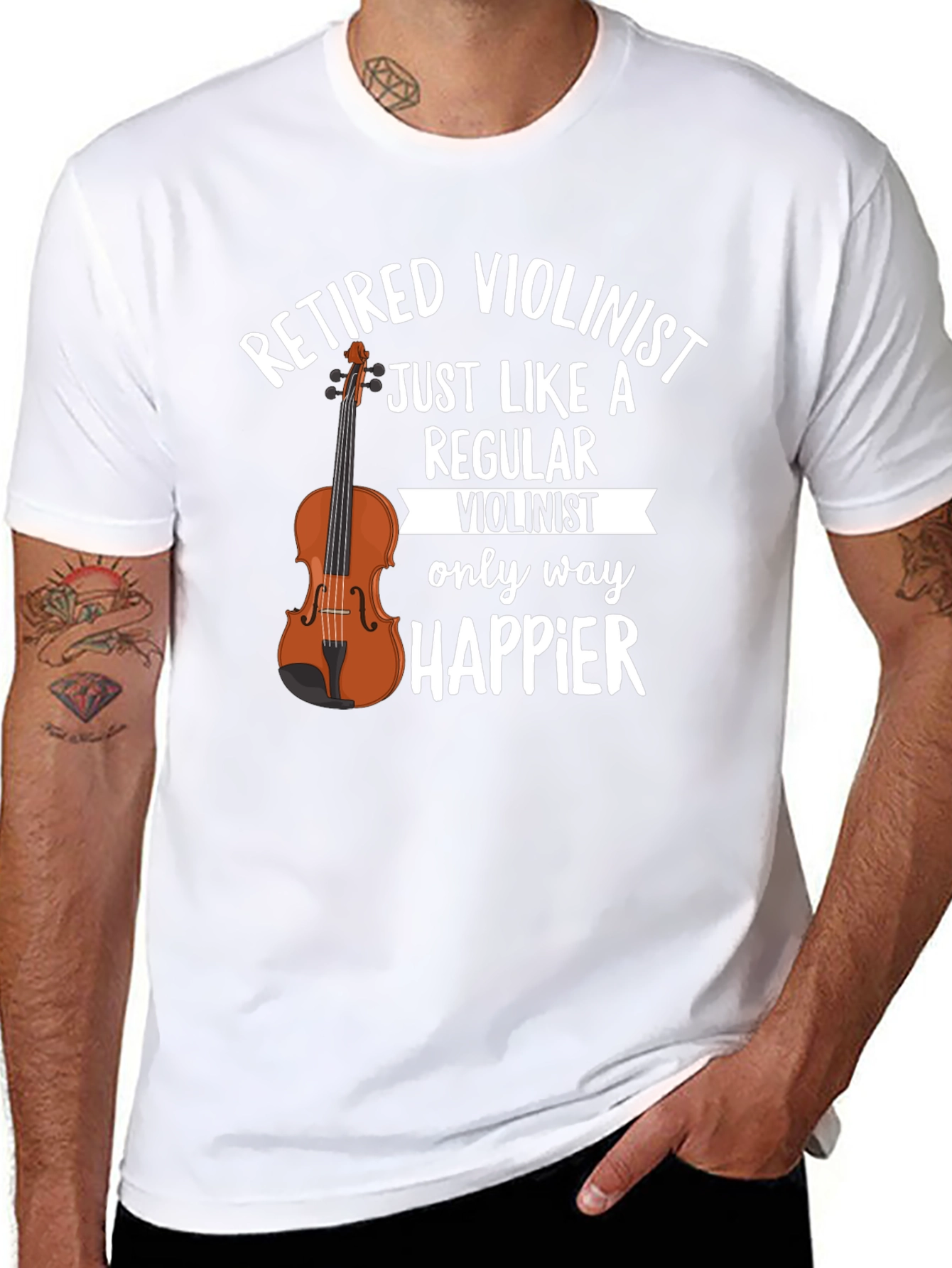 Retired Violinist T-Shirt