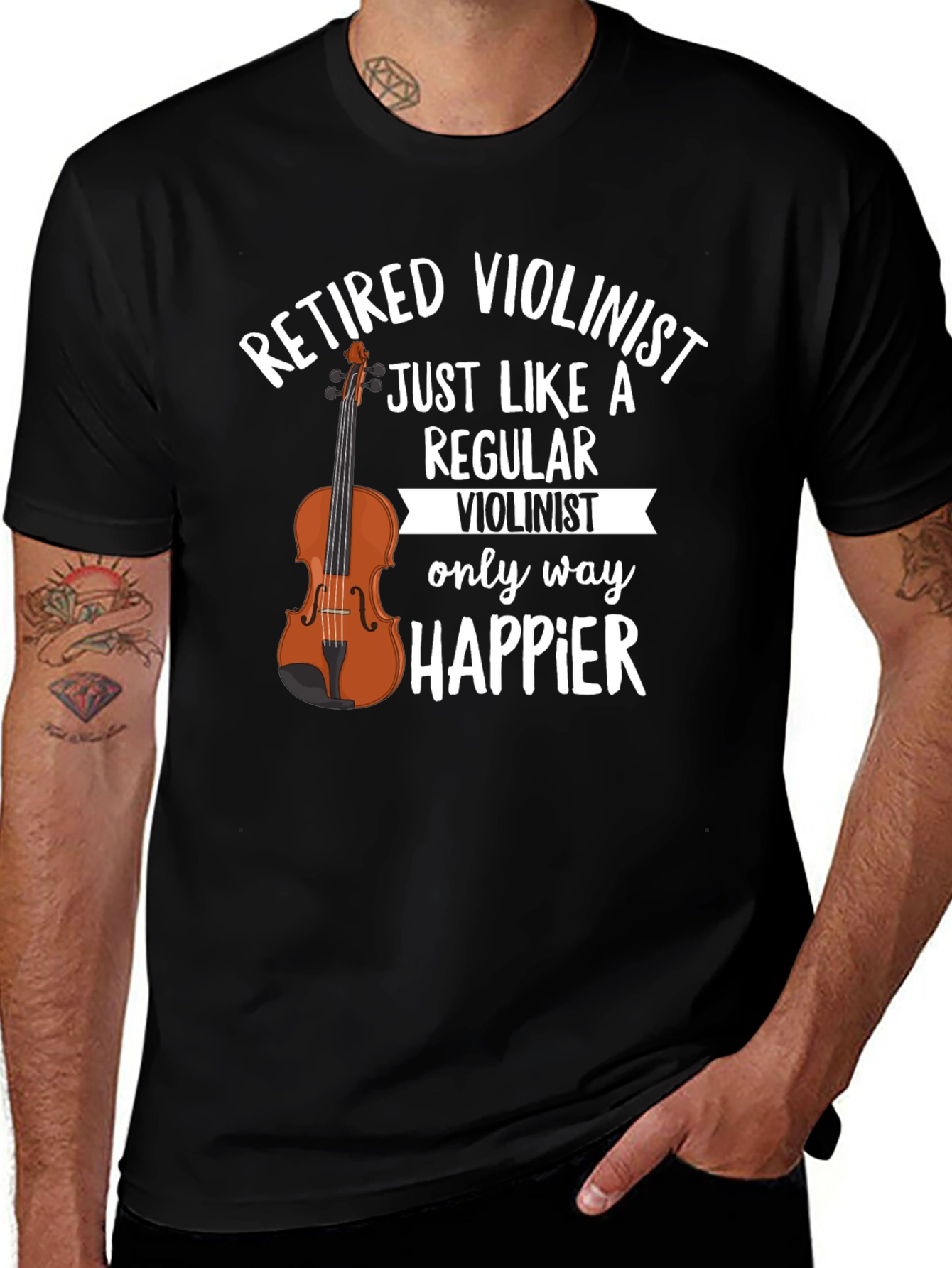 Retired Violinist T-Shirt