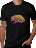 Echidna Graphic Tee - Unique Animal Design