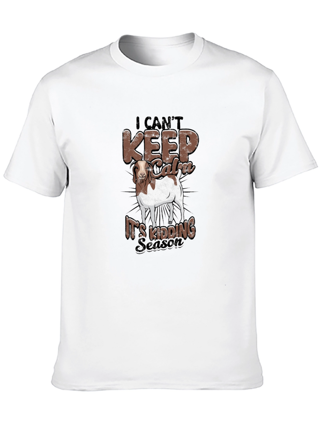 Funny Goat Kidding Season T-Shirt