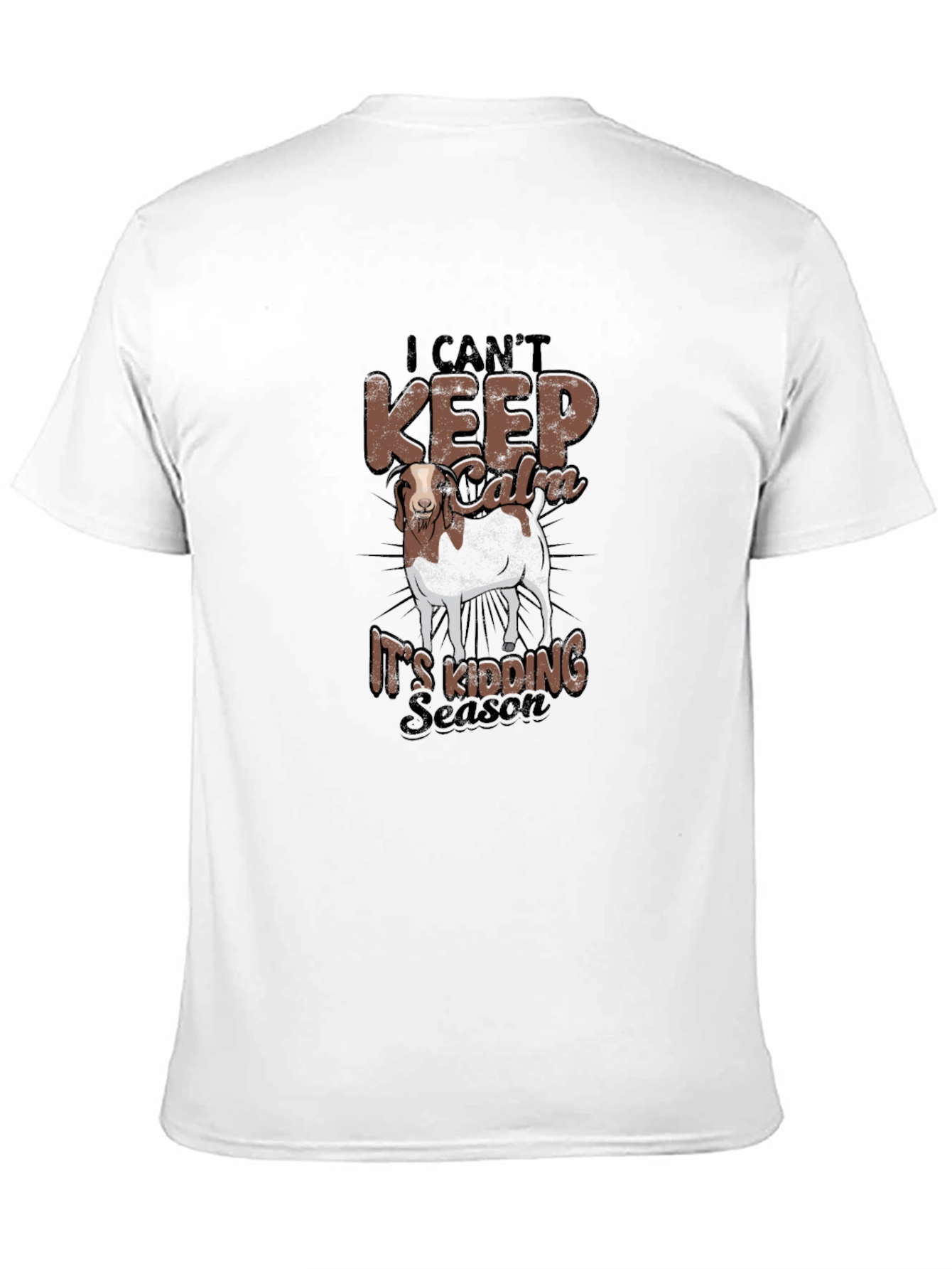 Funny Goat Kidding Season T-Shirt