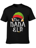 The Nana Elf Christmas T-Shirt - Holiday Apparel