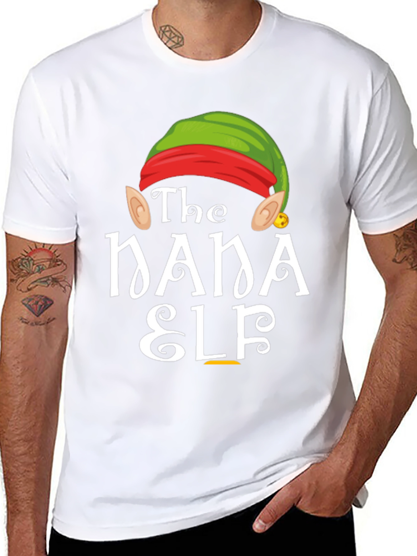 The Nana Elf Christmas T-Shirt - Holiday Apparel