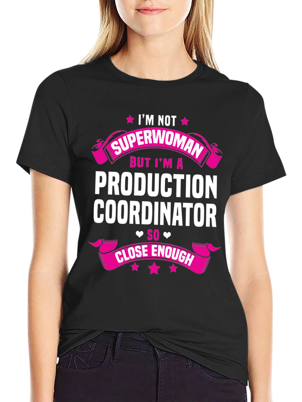 Production Coordinator Superwoman T-Shirt