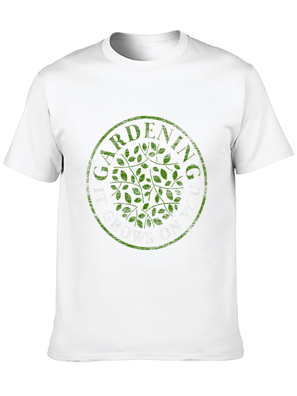 Gardening Grows On You T-Shirt - Black