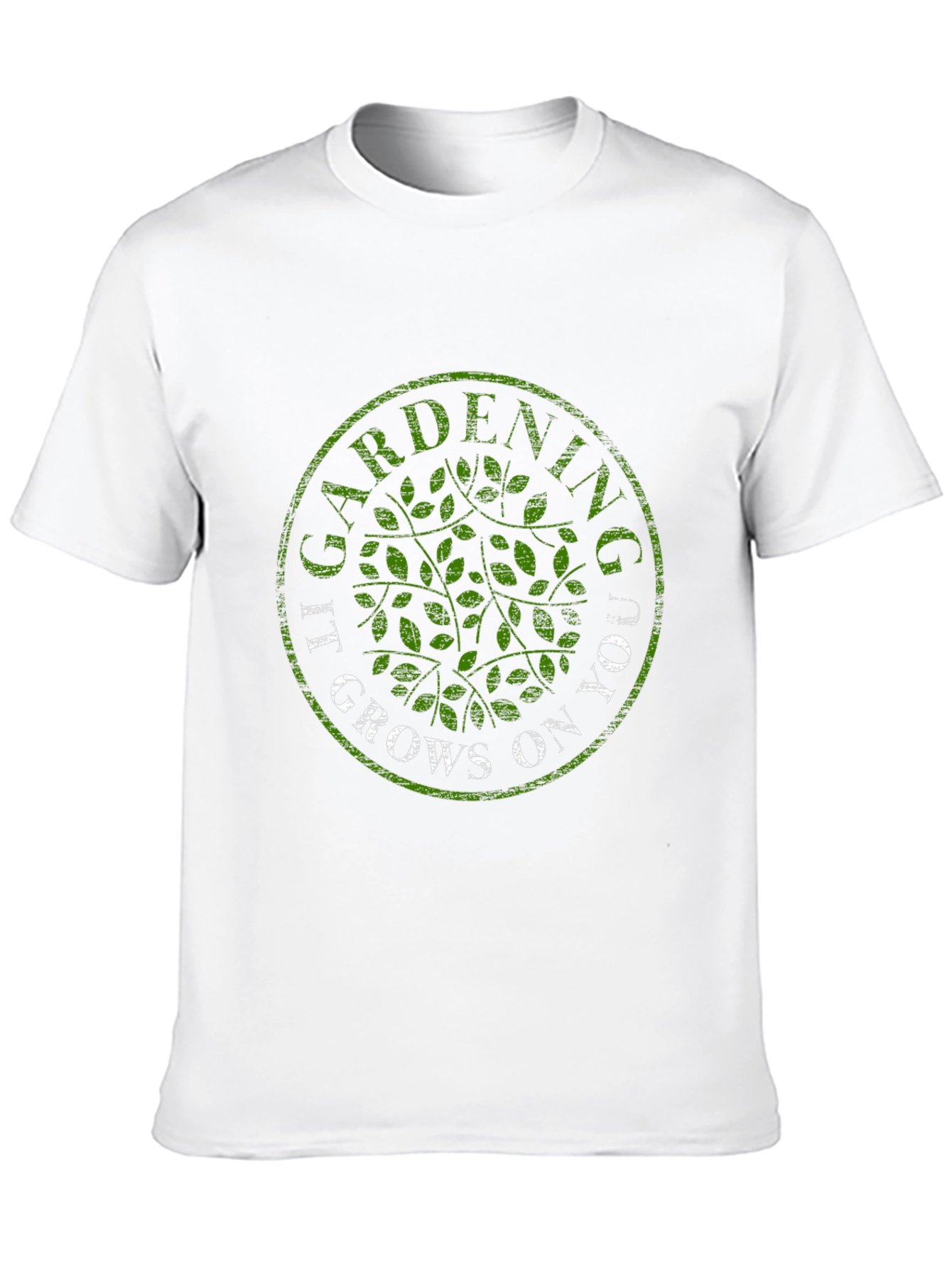 Gardening Grows On You T-Shirt - Black