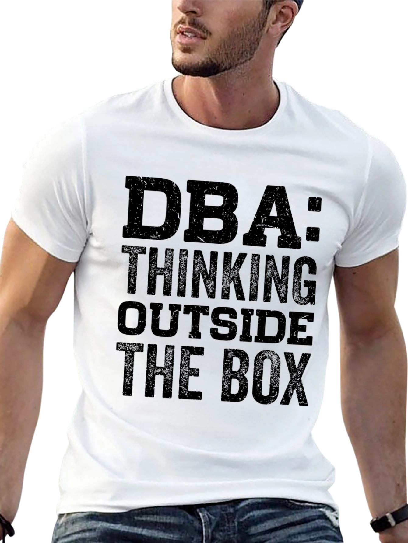 DBA: Thinking Outside the Box T-Shirt - Black