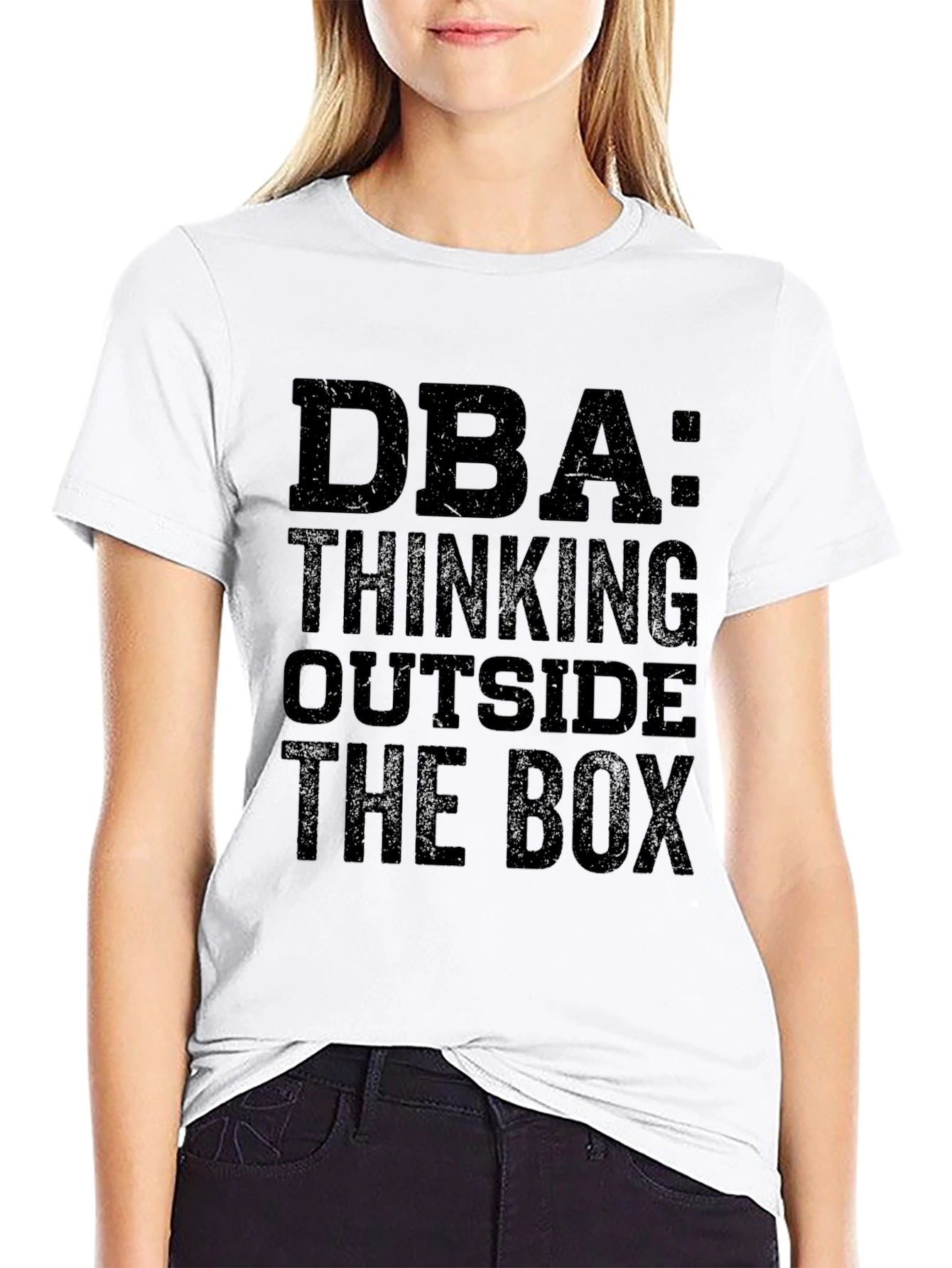 DBA: Thinking Outside the Box T-Shirt - Black