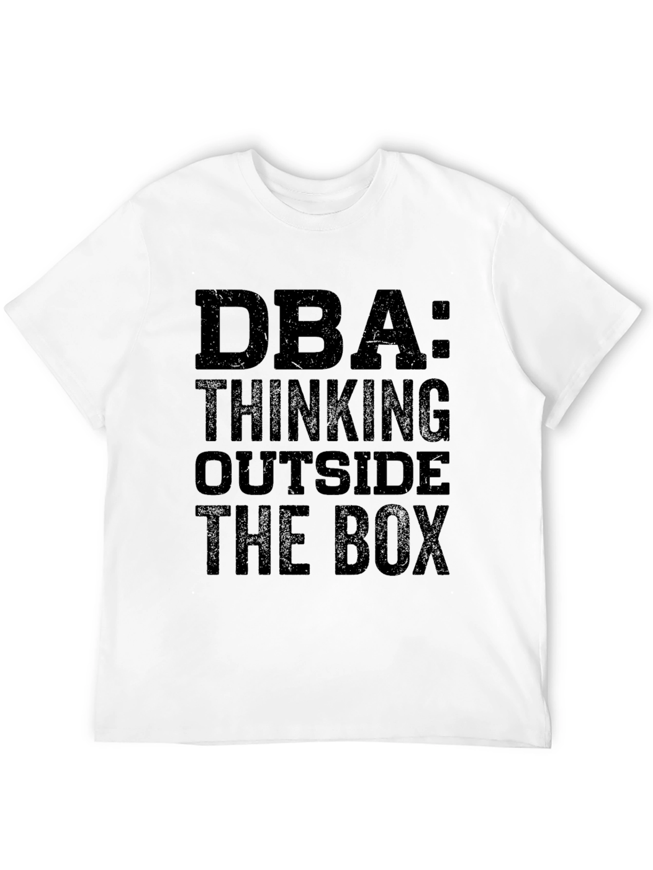 DBA: Thinking Outside the Box T-Shirt - Black
