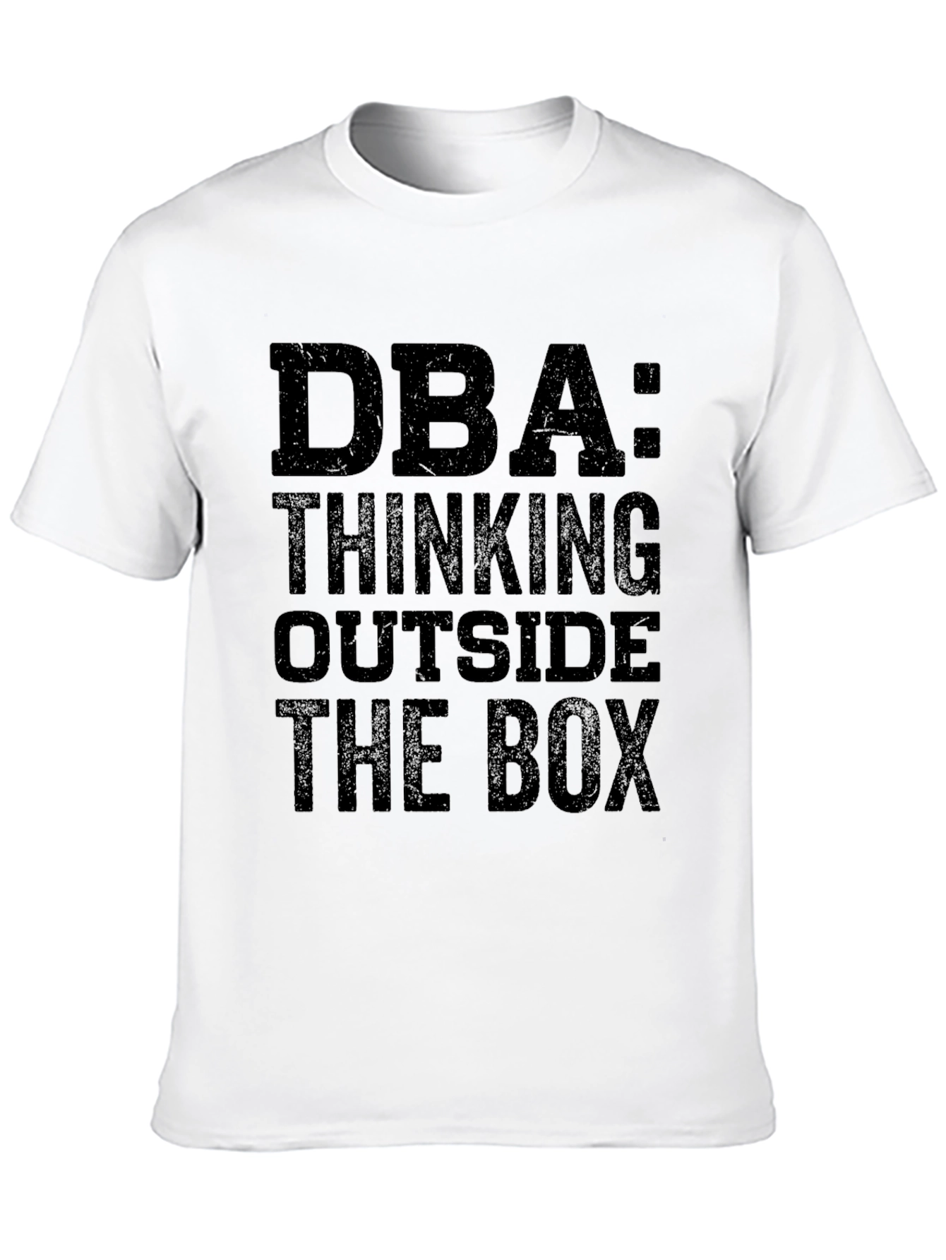 DBA: Thinking Outside the Box T-Shirt - Black
