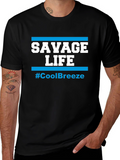 Savage Life Cool Breeze Graphic Tee