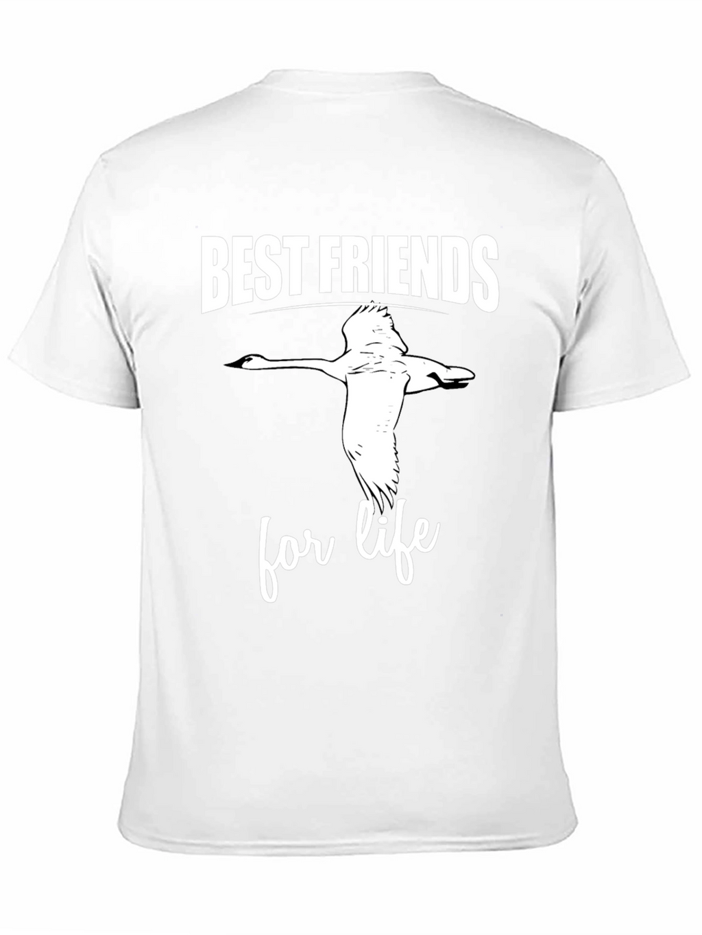 Best Friends For Life Black T-Shirt