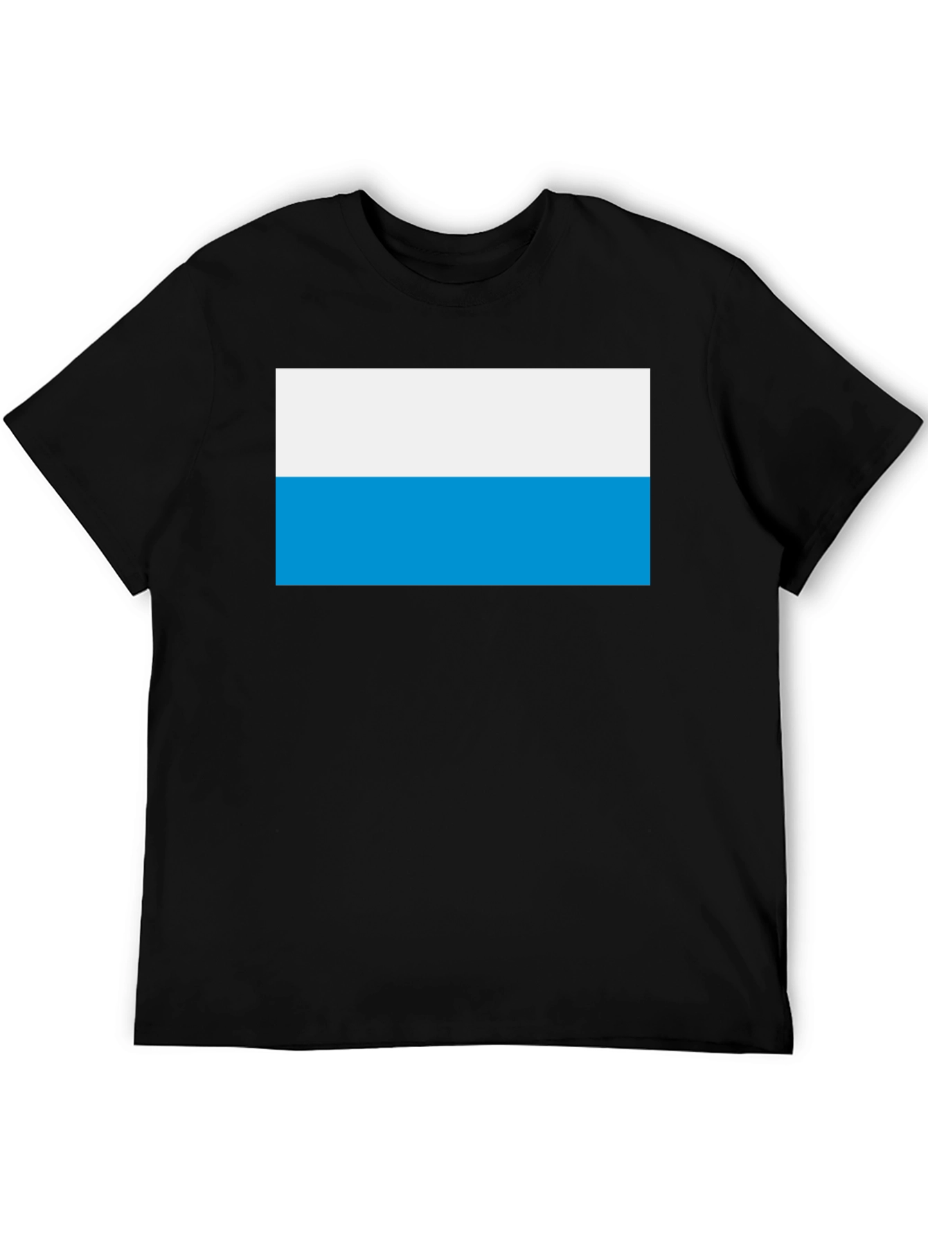 San Marino Flag T-Shirt - Black Cotton Tee