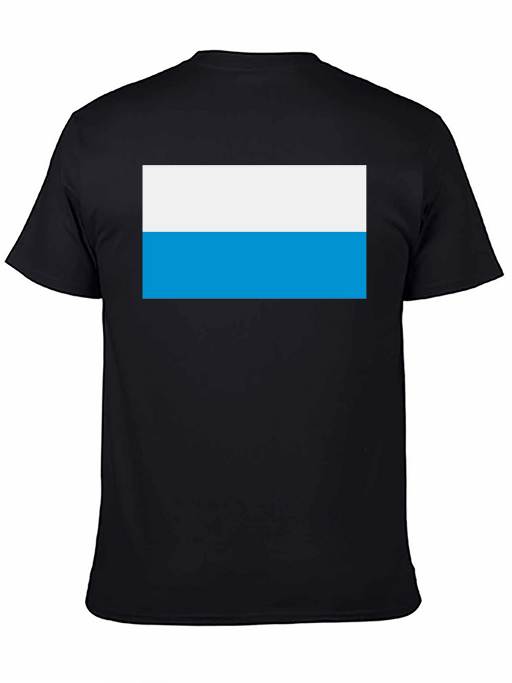 San Marino Flag T-Shirt - Black Cotton Tee