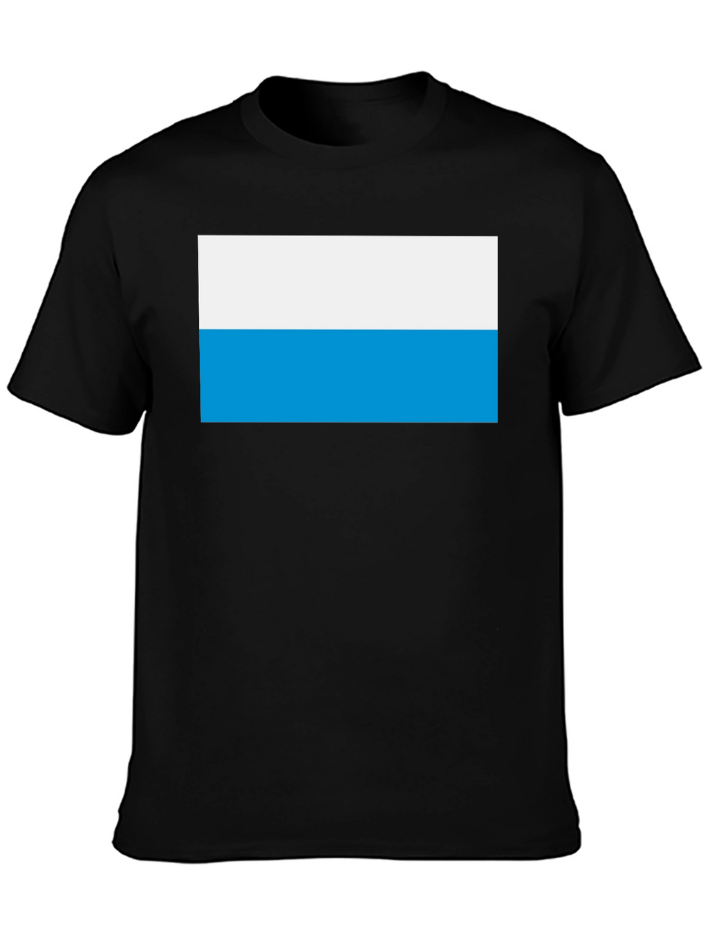 San Marino Flag T-Shirt - Black Cotton Tee
