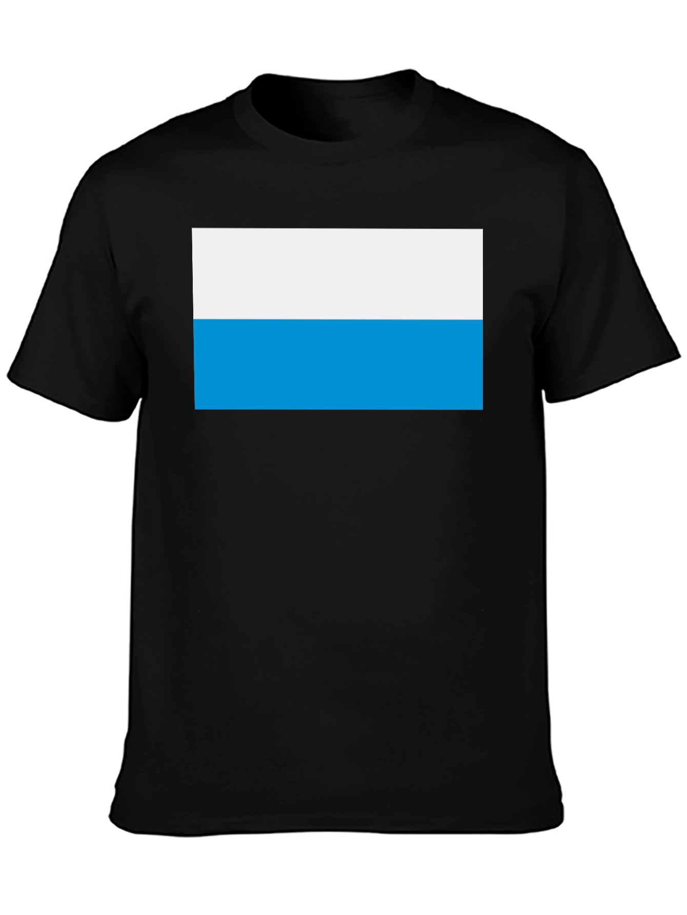 San Marino Flag T-Shirt - Black Cotton Tee