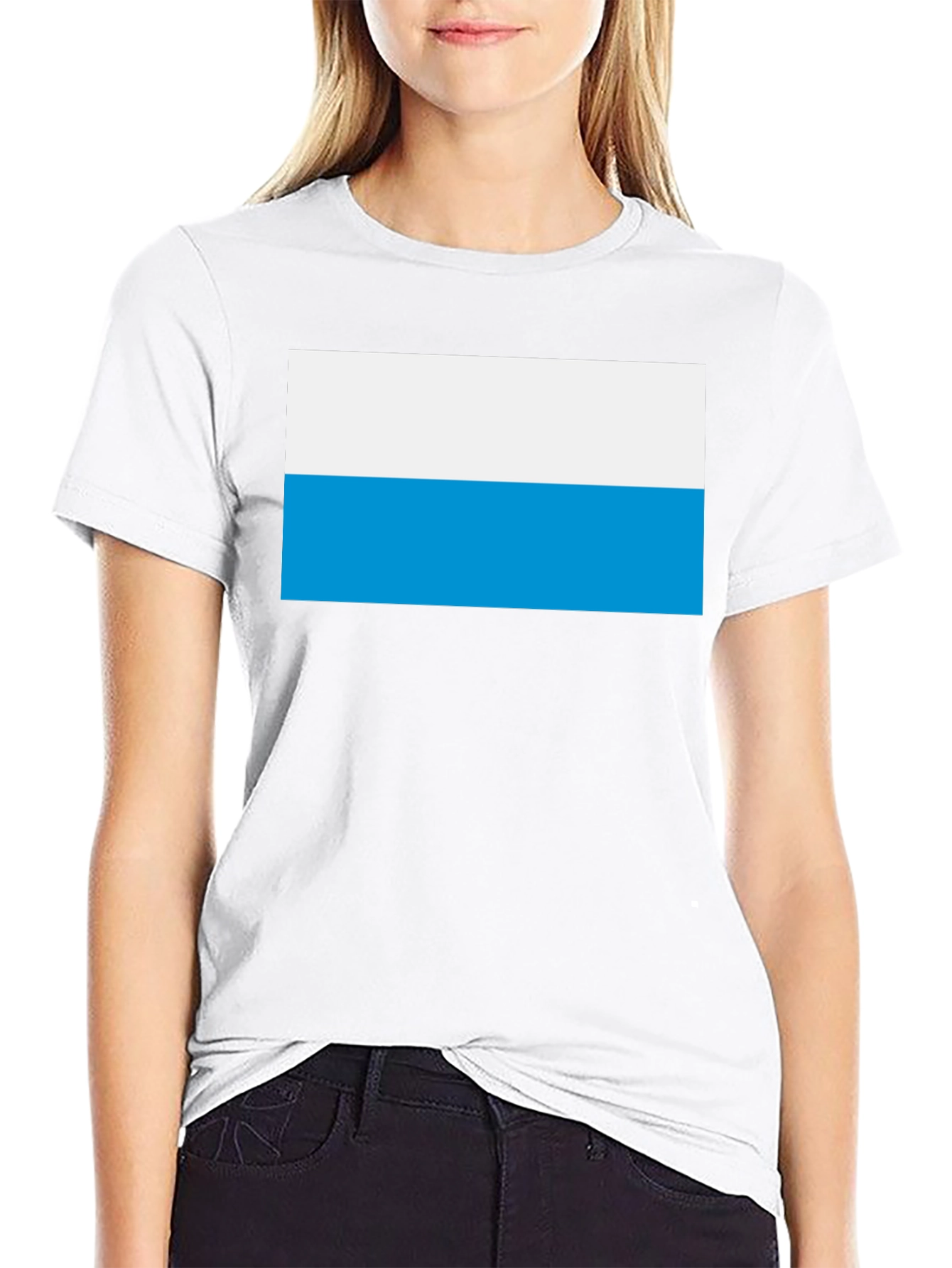 San Marino Flag T-Shirt - Black Cotton Tee