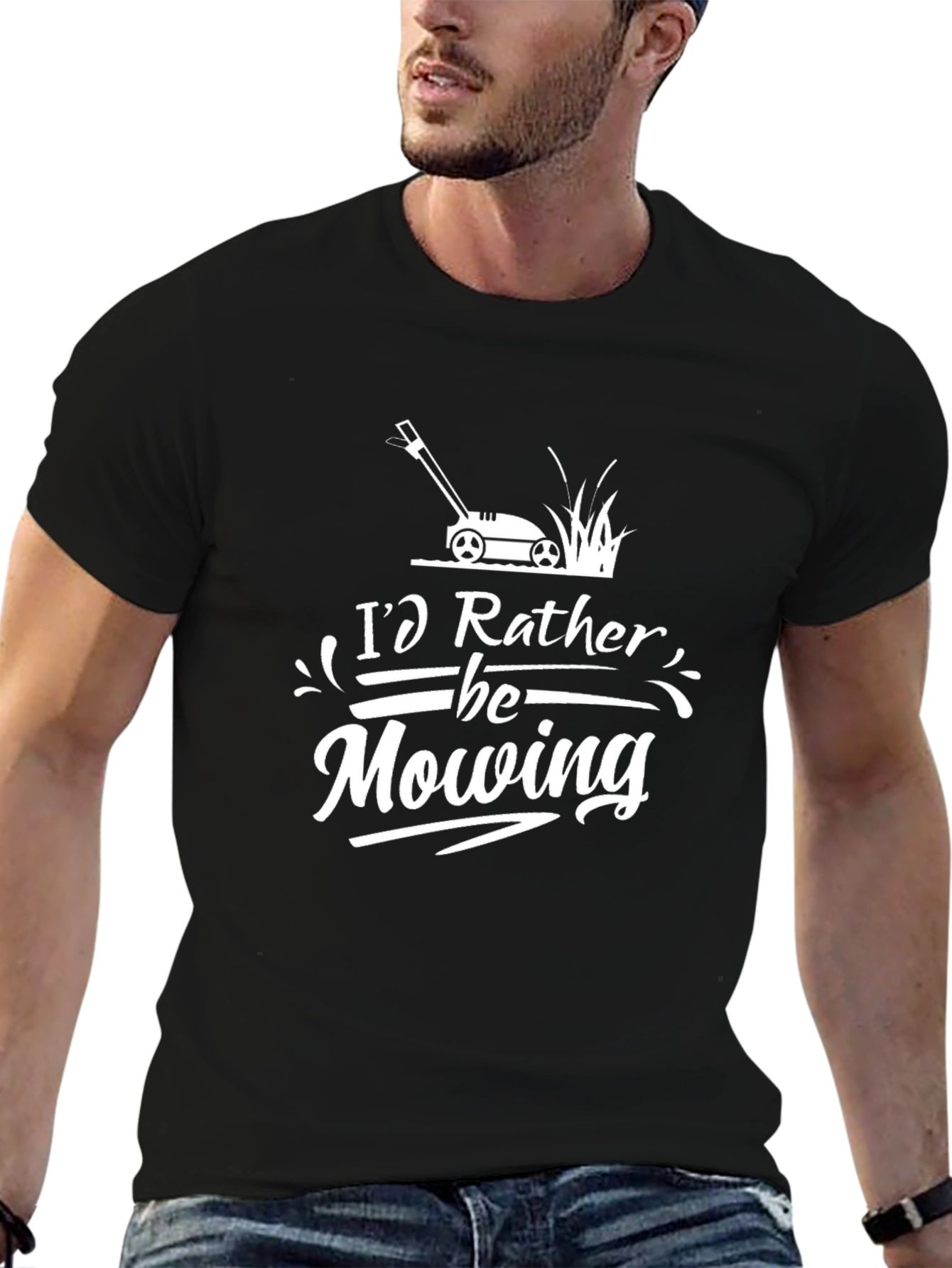 Id Rather Be Mowing T-Shirt