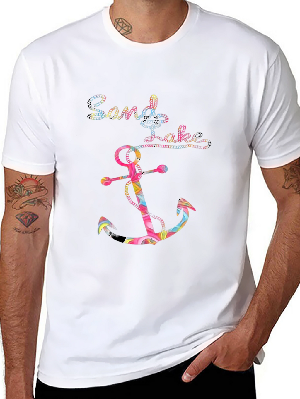 Sandy Lake Anchor T-Shirt