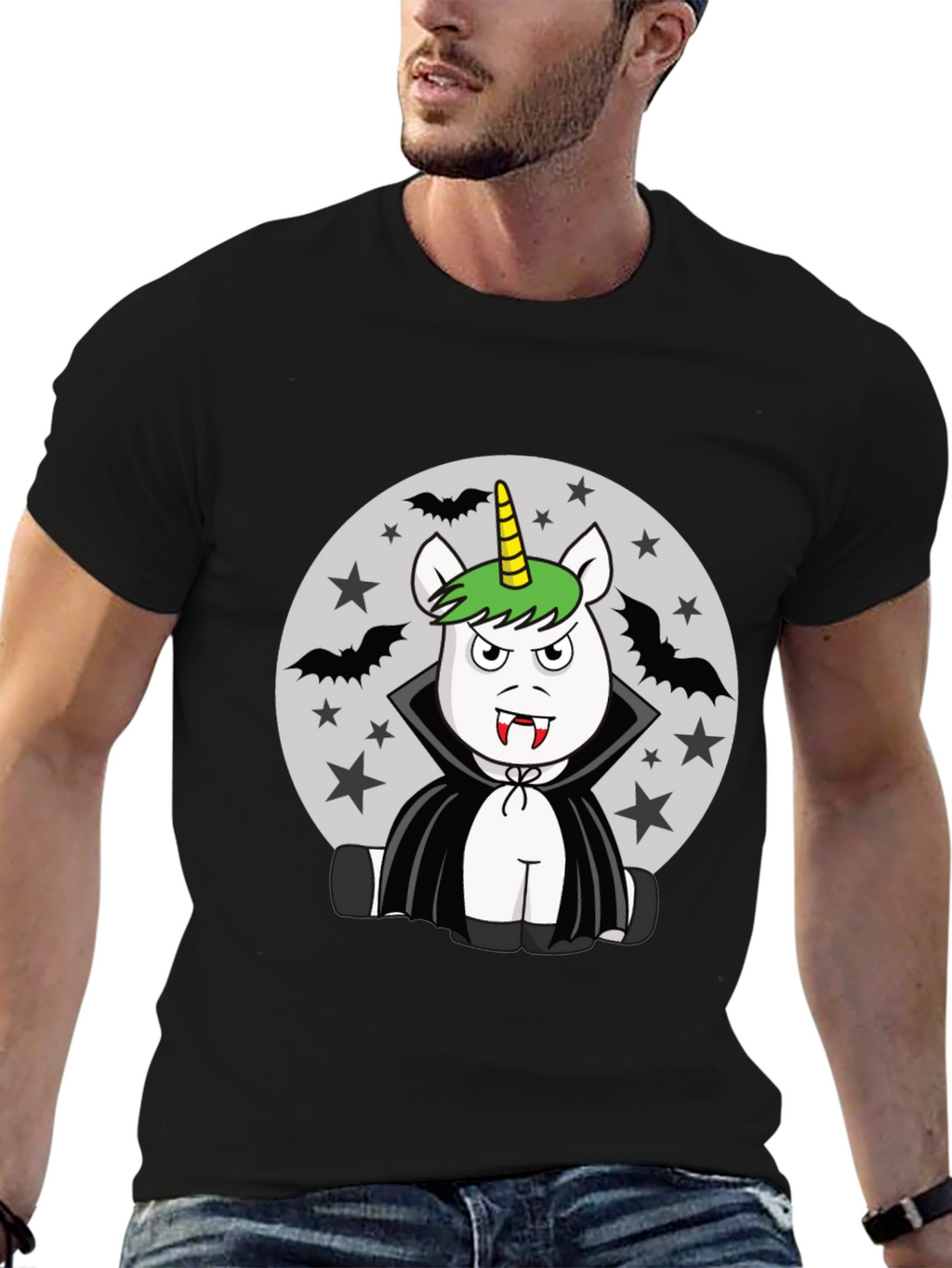 Unicorn Vampire T-Shirt - Halloween