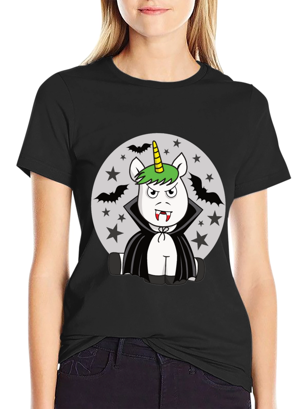 Unicorn Vampire T-Shirt - Halloween