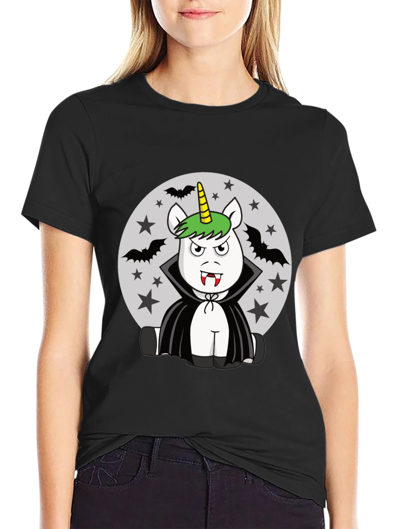 Unicorn Vampire T-Shirt - Halloween