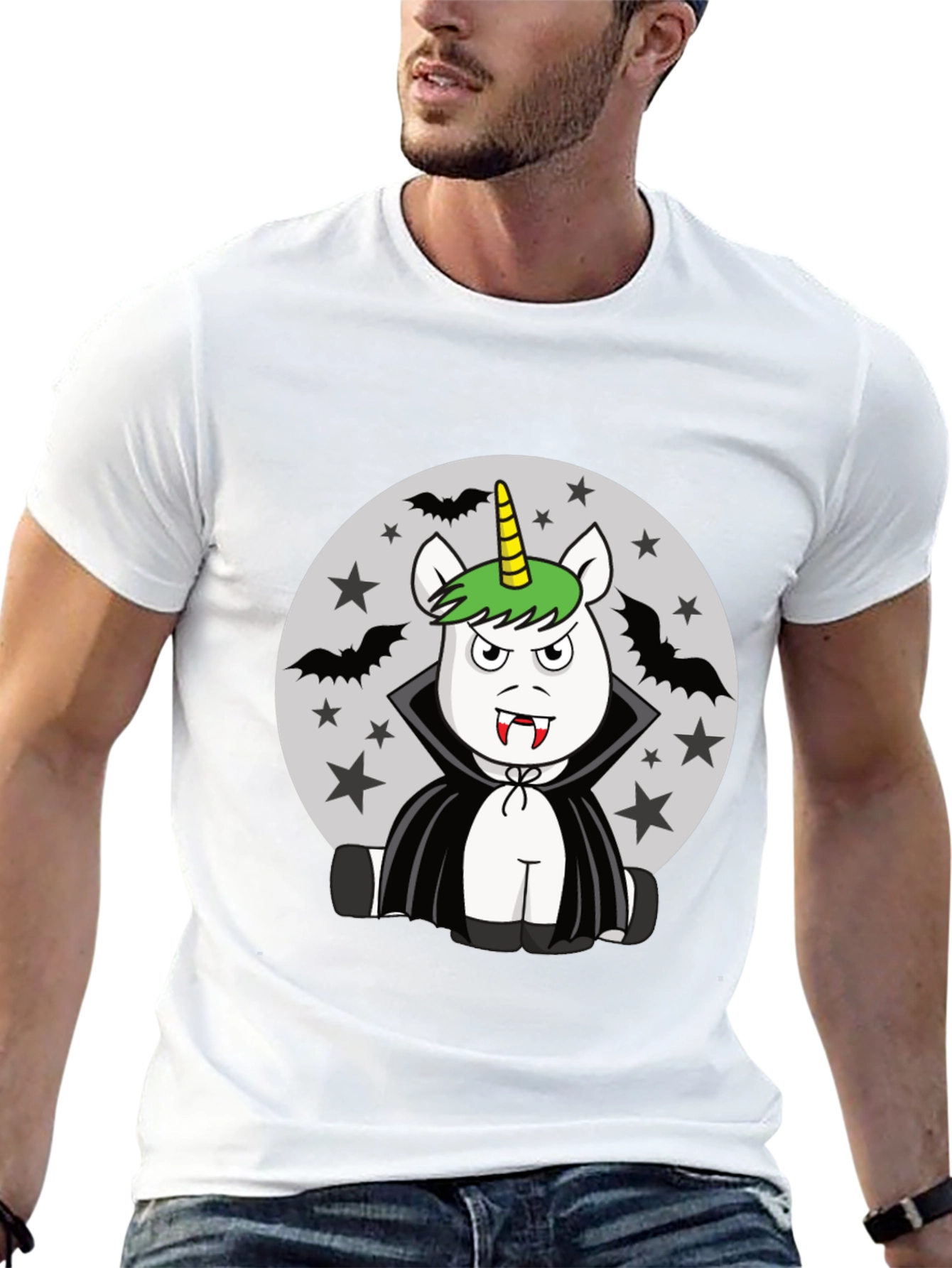 Unicorn Vampire T-Shirt - Halloween