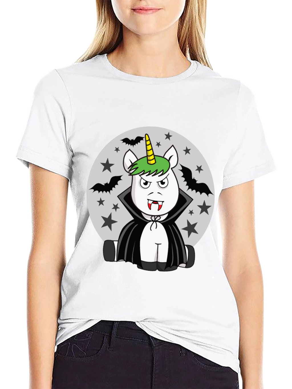 Unicorn Vampire T-Shirt - Halloween