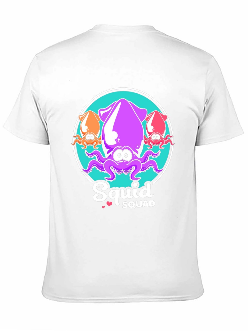 Squid Squad Black T-Shirt - Fun Graphic Tee