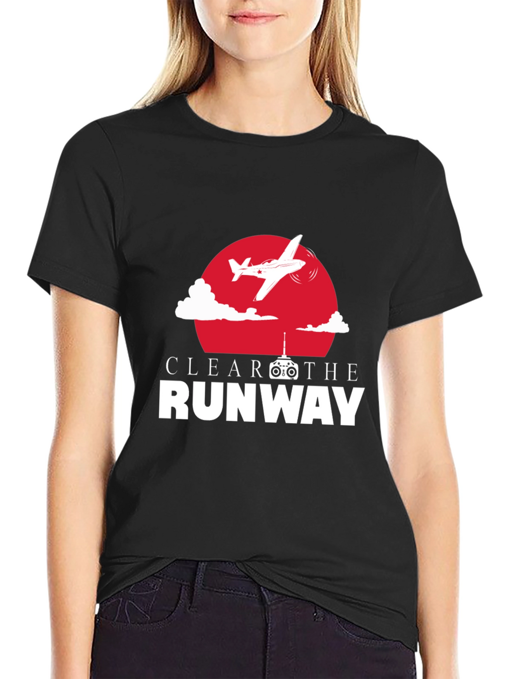Clear The Runway Airplane T-Shirt