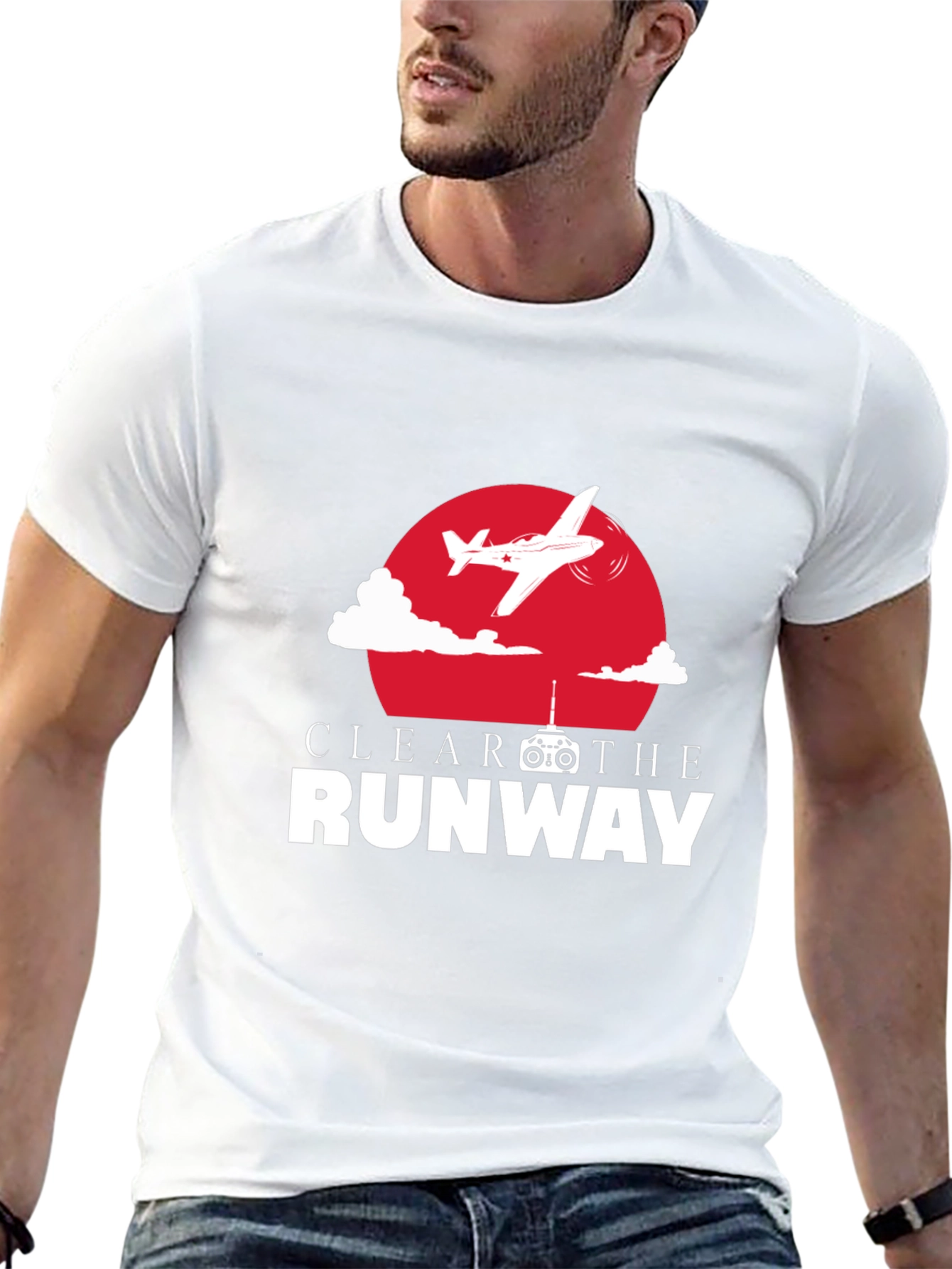Clear The Runway Airplane T-Shirt