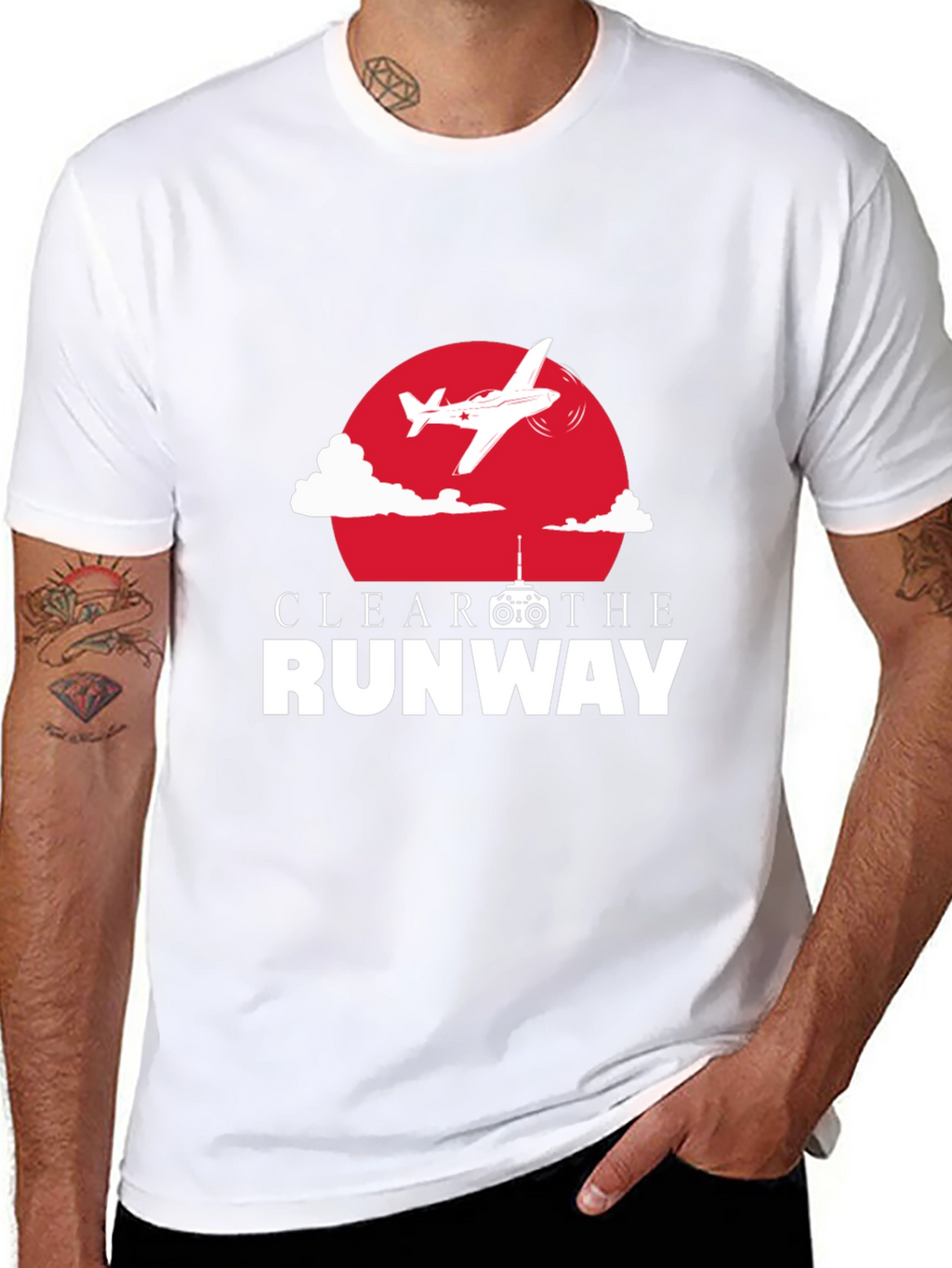 Clear The Runway Airplane T-Shirt