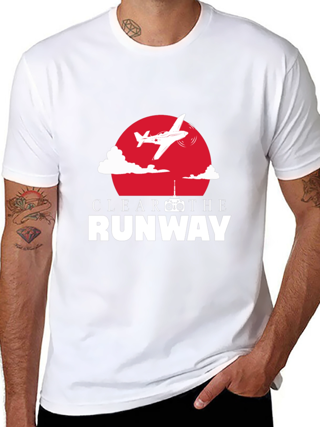 Clear The Runway Airplane T-Shirt