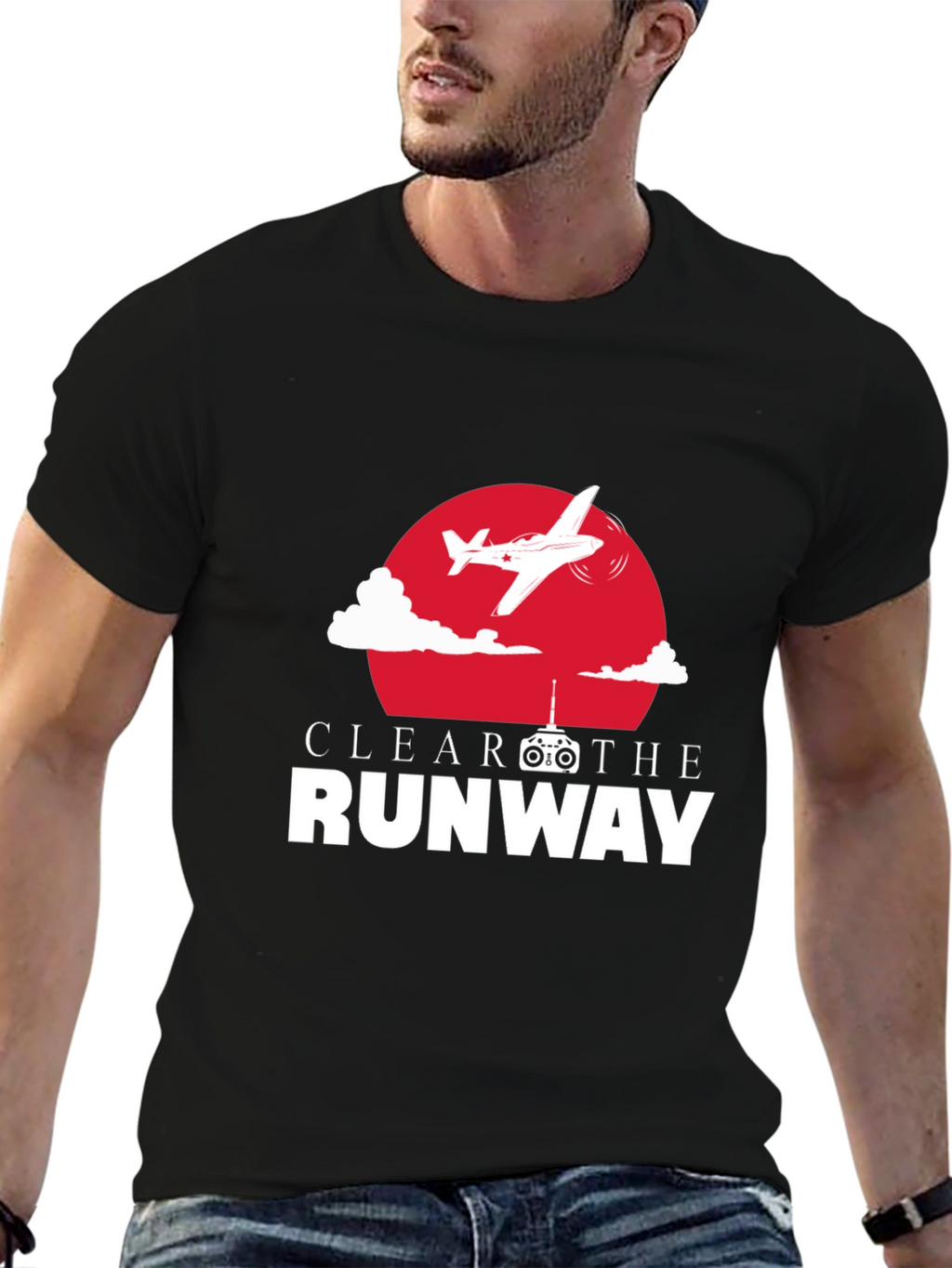 Clear The Runway Airplane T-Shirt