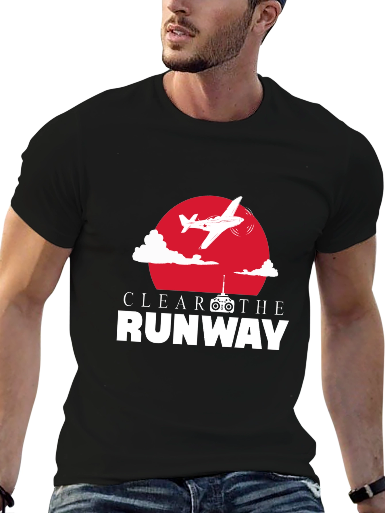 Clear The Runway Airplane T-Shirt