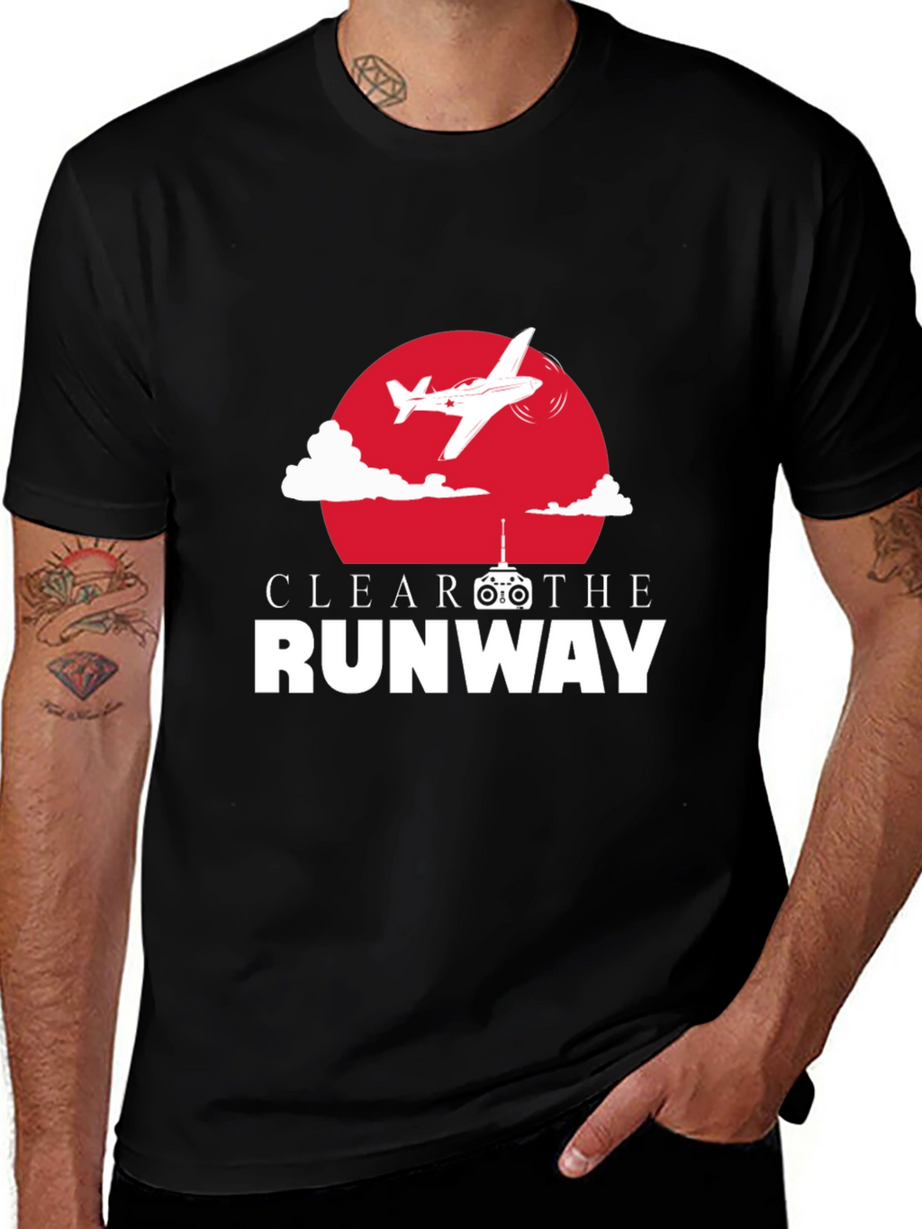 Clear The Runway Airplane T-Shirt