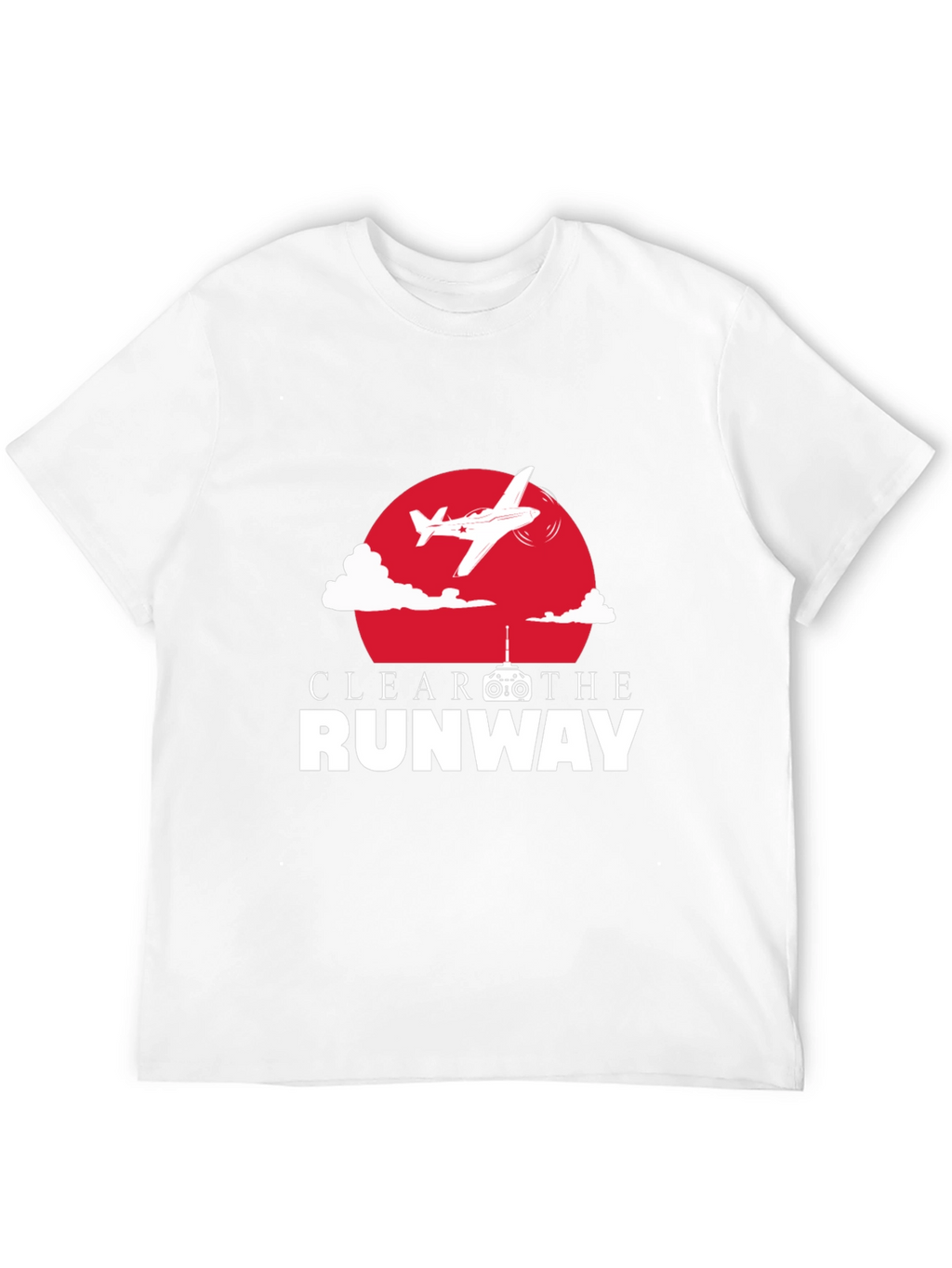 Clear The Runway Airplane T-Shirt